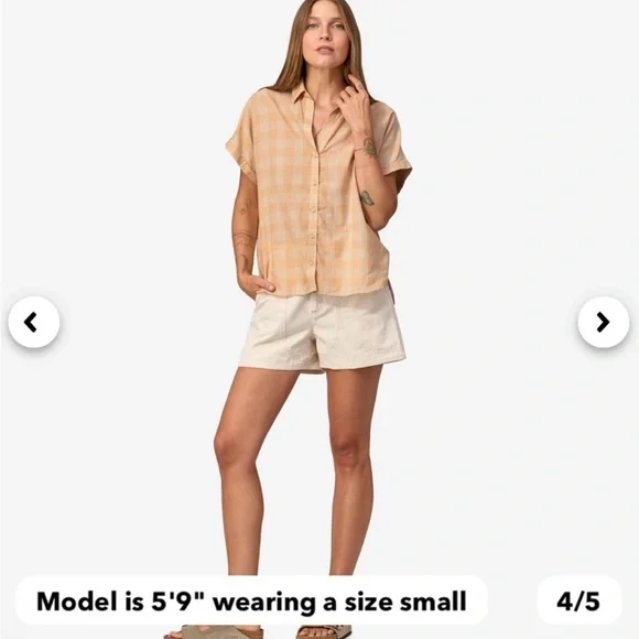 NWT Patagonia Women's Lightweight A/C Shirt. Size Small. - Picture 3 of 7